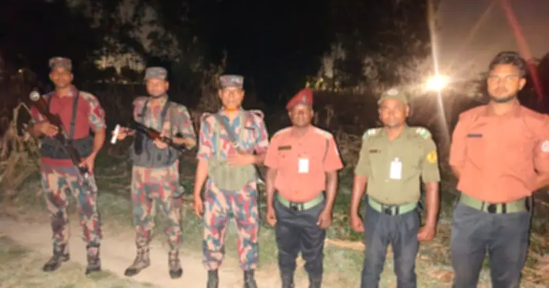 সীমান্তে পুশ ইন প্রতিরোধে আনসার-ভিডিপি মোতায়েন
