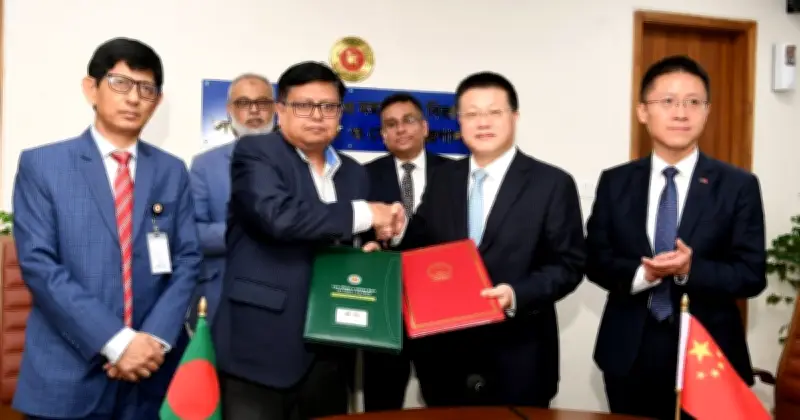 বাংলাদেশ-চীনের মধ্যে নবম মৈত্রী সেতু নির্মাণ চুক্তি স্বাক্ষর
