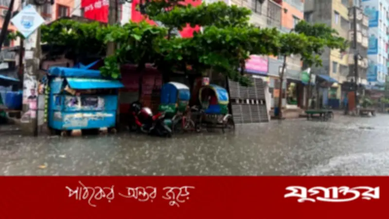 রাজধানীতে হঠাৎ বৃষ্টিতে স্বস্তি ফিরেছে নগরবাসীর মাঝে