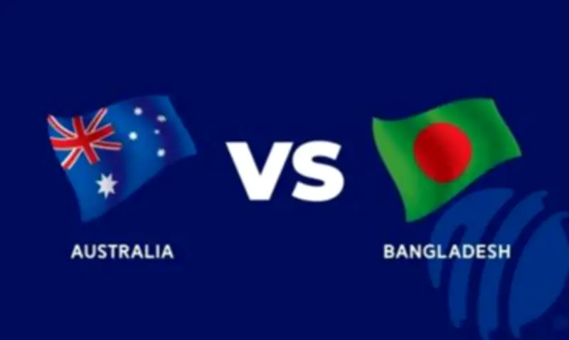 অস্ট্রেলিয়া বাংলাদেশকে ৭ রানে হারিয়ে সিরিজে ২-০ এগিয়ে