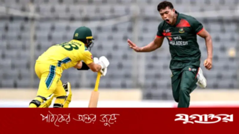 অস্ট্রেলিয়ার আরও এক উইকেট পতন, বাংলাদেশের জয়ের সম্ভাবনা