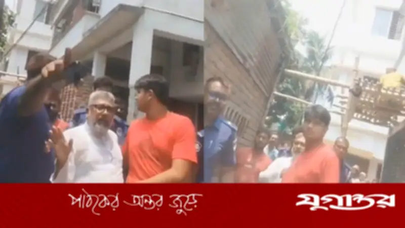 ঝিনাইদহে আ.লীগ নেতাকে পুলিশের হাত থেকে ছিনিয়ে নিলেন নেতাকর্মীরা