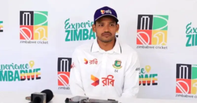 জিম্বাবুয়ের কাছে ইনিংস হার: হতাশা প্রকাশ শান্তর