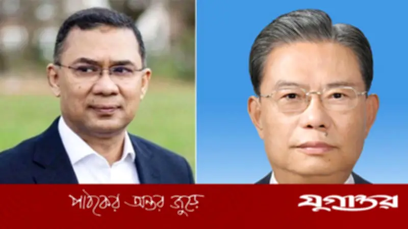 প্রধানমন্ত্রী তারেক রহমানের সঙ্গে চীনের শীর্ষ আইনপ্রণেতা ঝাও লেজির সাক্ষাৎ