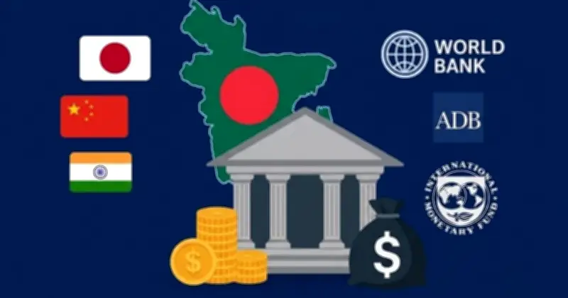 বিদেশি ঋণ পরিশোধে চাপ বেড়ে রেকর্ড ৪১৩ কোটি ডলার