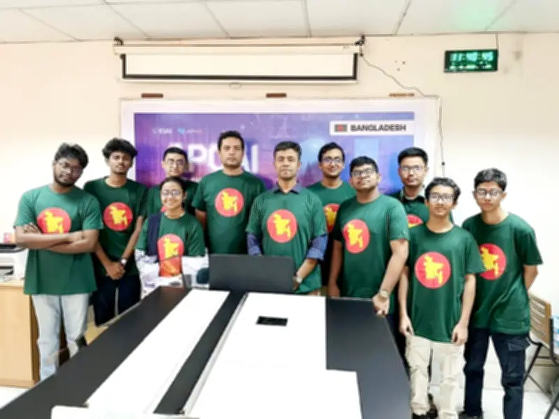 এশিয়া প্যাসেফিক এআই অলিম্পিয়াডে বাংলাদেশের তিনটি স্বর্ণপদক জয়