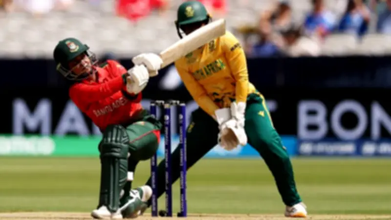 বাংলাদেশের নারী ক্রিকেট দলের দক্ষিণ আফ্রিকার কাছে হার