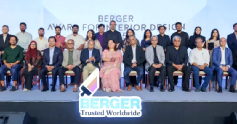 বার্জার পেইন্টসের দ্বিতীয়বার্জার ইন্টেরিয়র ডিজাইন অ্যাওয়ার্ড প্রদান