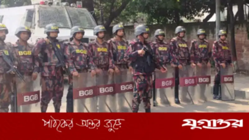 রাজধানীর ৭ পয়েন্টে বিজিবি মোতায়েন, নিরাপত্তা জোরদার