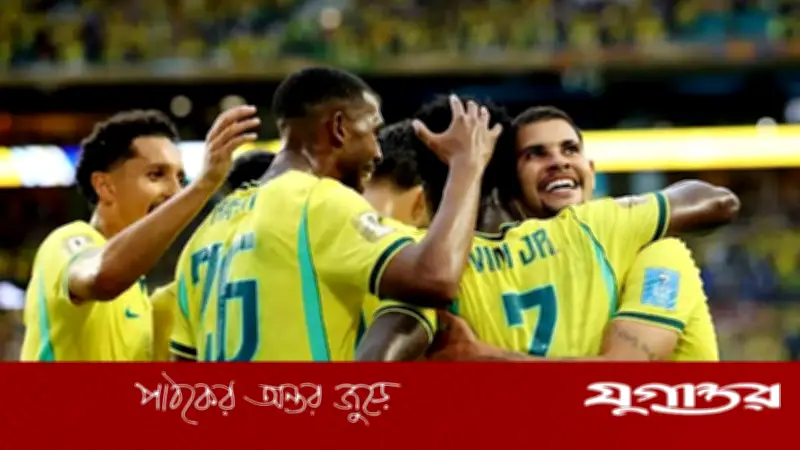 ব্রাজিলের জয়ে ভিনিসিয়ুসের জোড়া গোল, রেটিংয়ে শীর্ষে তিনি