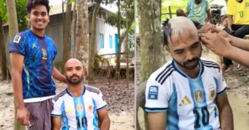 ব্রাজিলের জয়ে আর্জেন্টিনার সমর্থকের মাথা ন্যাড়া, ভাইরাল ভিডিও