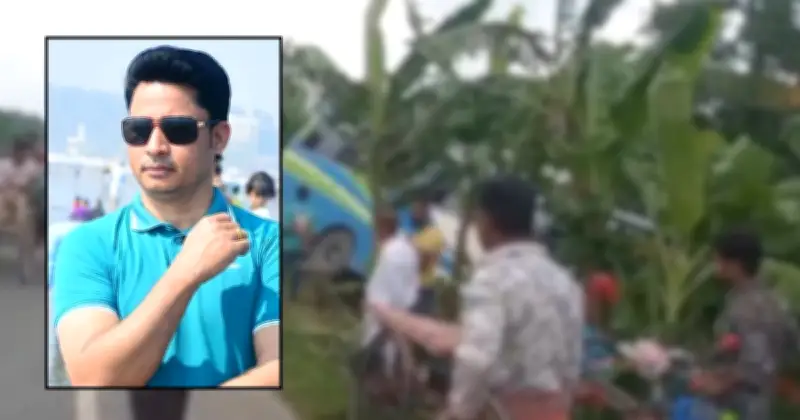ফরিদপুরে বাসের ধাক্কায় ইউপি সচিব নিহত, ৩০-৪০ যাত্রী অল্পের জন্য রক্ষা