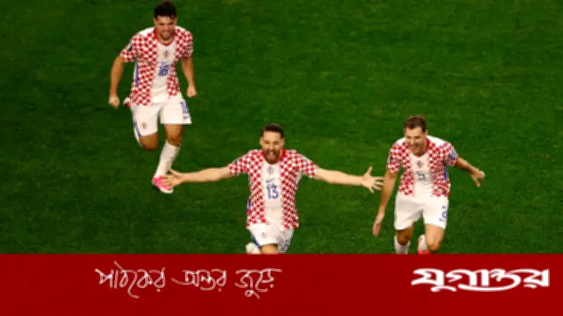 ঘানাকে হারিয়ে গ্রুপ রানারআপ ক্রোয়েশিয়া