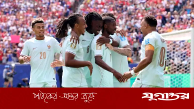 দেম্বেলের হ্যাটট্রিকে উড়ে গেল হালান্ডের নরওয়ে, গ্রুপ চ্যাম্পিয়ন ফ্রান্স