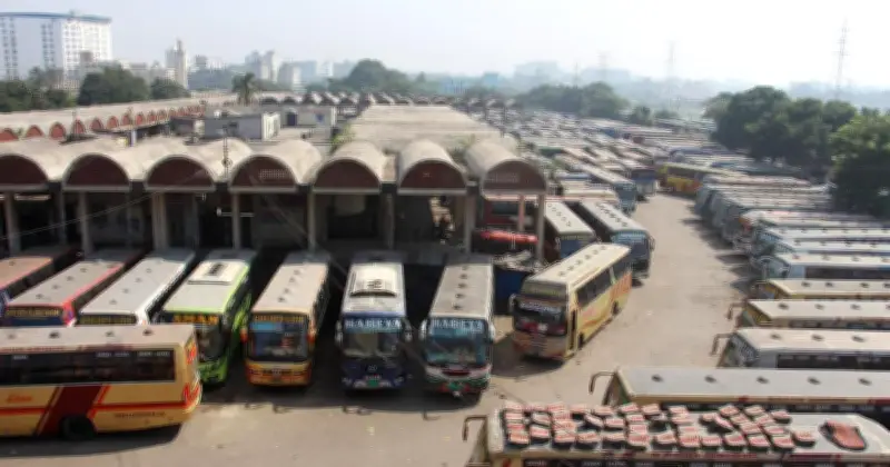 ঢাকার ৪ বাস টার্মিনাল সরাতে ২-আড়াই বছর সময় লাগবে