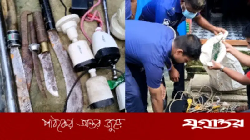 বাড়িতে সিসি ক্যামেরা বসিয়ে মাদক বিক্রি, আখাউড়ায় গ্রেফতার ১