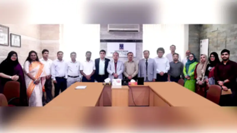 ঢাবিতে জলবায়ু সহনশীল নগর উন্নয়ন গবেষণা প্রকল্পের উদ্বোধন