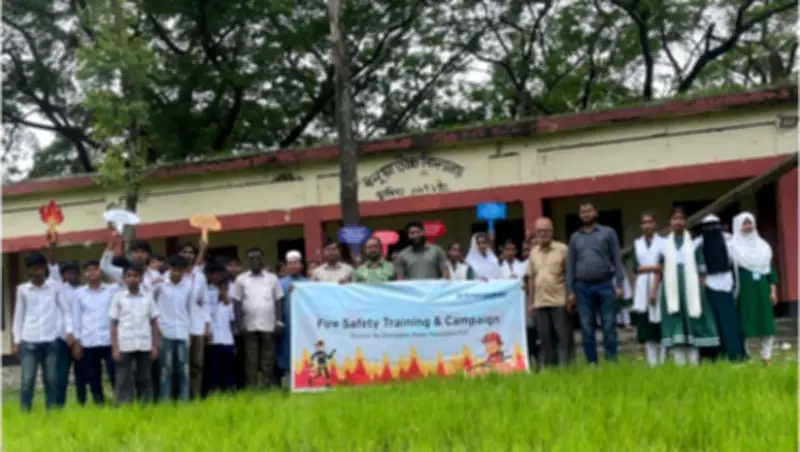 শ্রীপুরে এনার্জিপ্যাকের অগ্নি নিরাপত্তা প্রচারণা