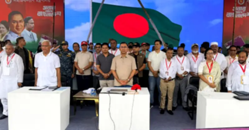 শ্রীমঙ্গলে ফ্যামিলি কার্ড বিতরণ উদ্বোধন প্রধান তারেক রহমানের