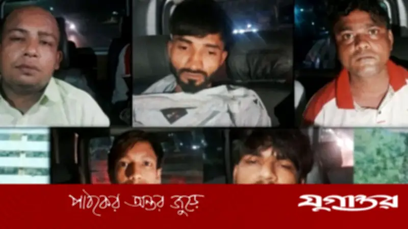 আদাবরে বিকাশ এজেন্ট কুপিয়ে ছিনতাই: কব্জি কাটা গ্রুপের ৫ সদস্য গ্রেফতার