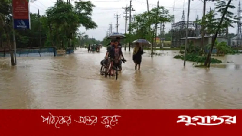 উত্তরাঞ্চলে বন্যার শঙ্কা, তিস্তা-ধরলার পানি বাড়বে