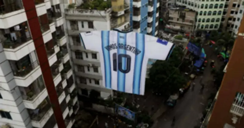 এশিয়ার বৃহত্তম আর্জেন্টিনা জার্সি ইব্রাহিমপুরে, দৈর্ঘ্য ৪০ ফুট