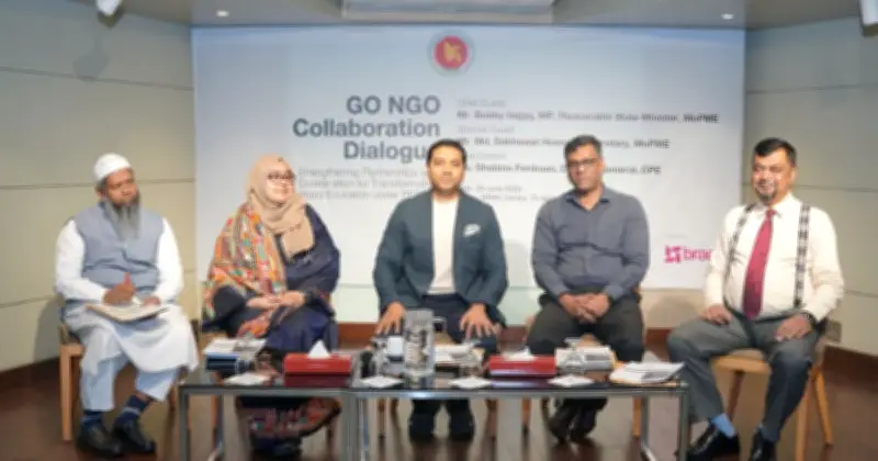 পিইডিপি-৫ বাস্তবায়নে সরকার-এনজিও সহযোগিতা জোরদারের আহ্বান