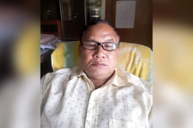 উগলছড়ি উচ্চবিদ্যালয়ের প্রধান শিক্ষকের মৃত্যু