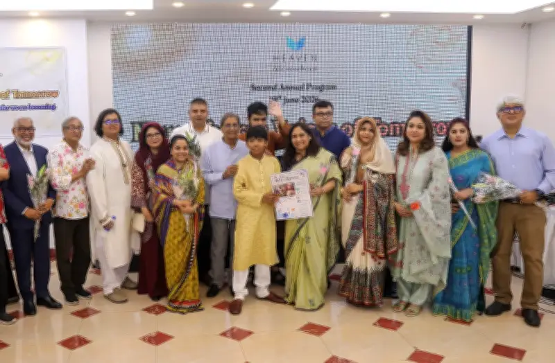 হেভেন মাইক্রোস্কুলের বার্ষিক অনুষ্ঠানে নিউরোডাইভার্স শিশুদের সৃজনশীলতা প্রদর্শন