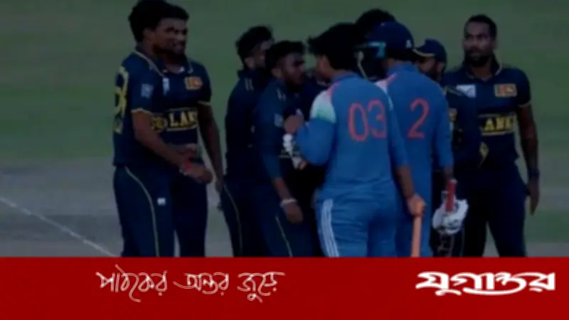 ভারতের হার, প্রতিপক্ষকে ধাক্কা বৈভবের, উত্তেজনা ডাম্বুলায়