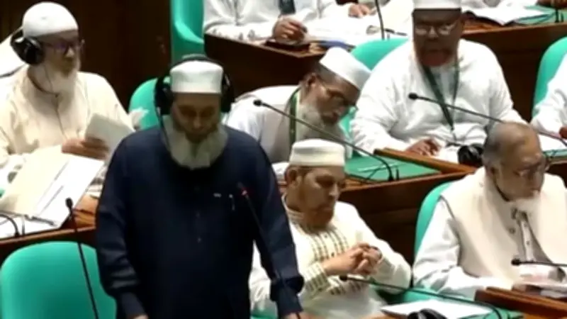 সংসদে মাথা ঝুঁকিয়ে সম্মান জানানোর রীতি নিয়ে জামায়াত এমপির আপত্তি
