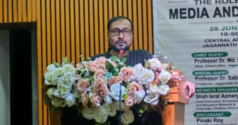 জলবায়ু পরিবর্তন মোকাবিলায় গণমাধ্যম ও যুবসমাজের ভূমিকা অগ্রণী: জবি উপাচার্য