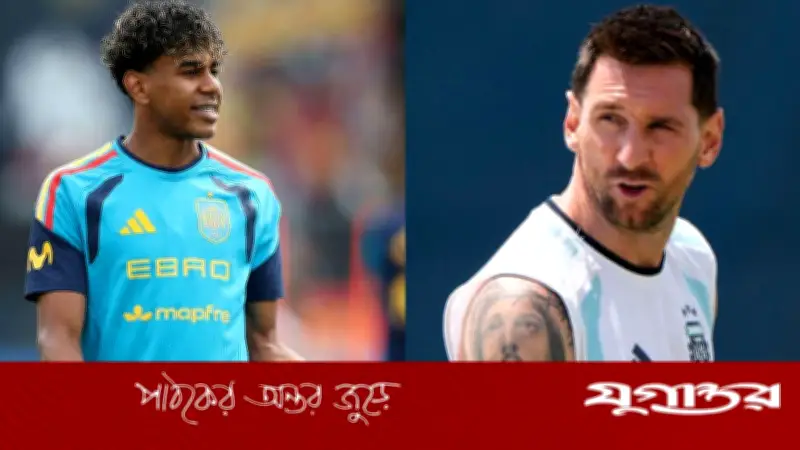 রাউন্ড অব ৩২-এ মেসি-ইয়ামালের মুখোমুখি লড়াইয়ের সম্ভাবনা