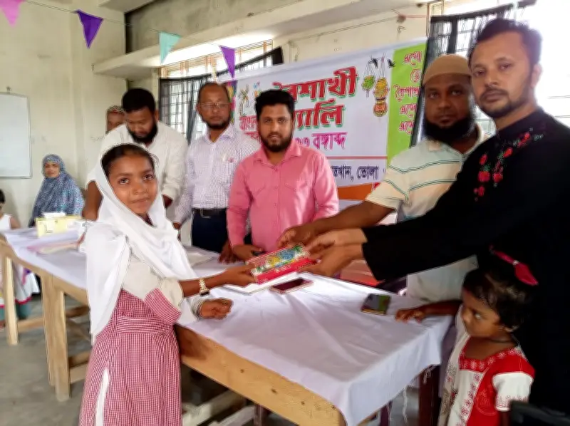 মেঘনার চরে শিক্ষিকার স্বপ্ন মিমের