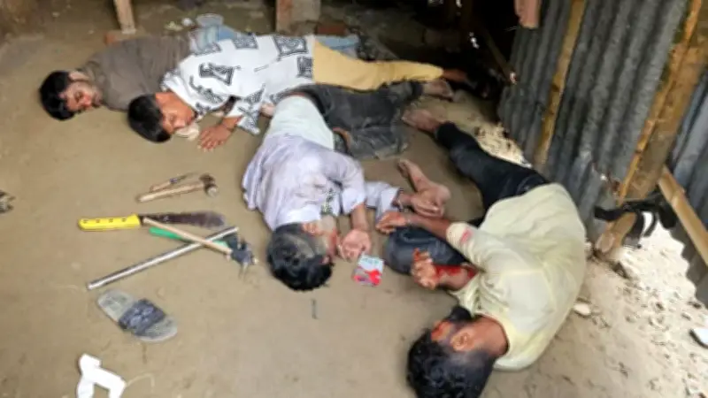 মোহাম্মদপুরে ডাকাতির ঘটনায় ওসি ও এএসআই আহত