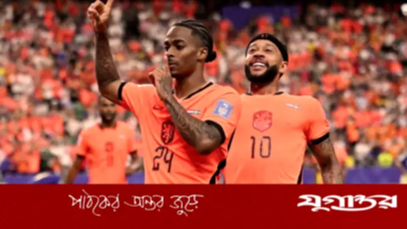 সুইডেনের বিপক্ষে নেদারল্যান্ডসের দাপুটে ৫-১ জয়