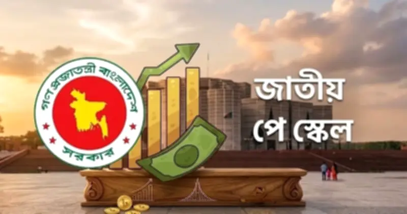 নতুন পে-স্কেল বাস্তবায়ন: জুলাই থেকে মূল বেতন কার্যকর, ভাতা ২০২৮ সালে