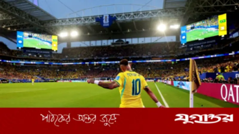 পেলের রেকর্ড ভেঙে ইতিহাসের পাতায় নেইমার