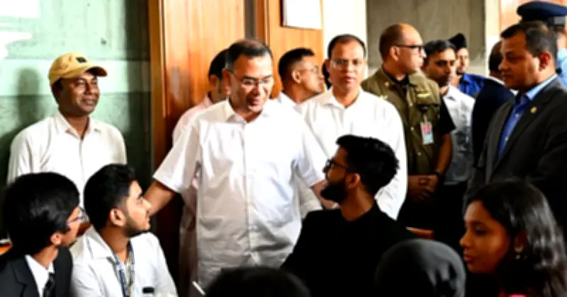প্রধানমন্ত্রী তারেক রহমানের আয়োজনে সংসদ ভবনে শিক্ষার্থীদের মধ্যাহ্নভোজ