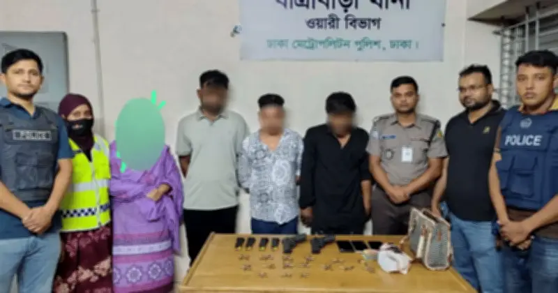 আটক শীর্ষ সন্ত্রাসী অটো সাজাল, অস্ত্র ও মাদক উদ্ধার