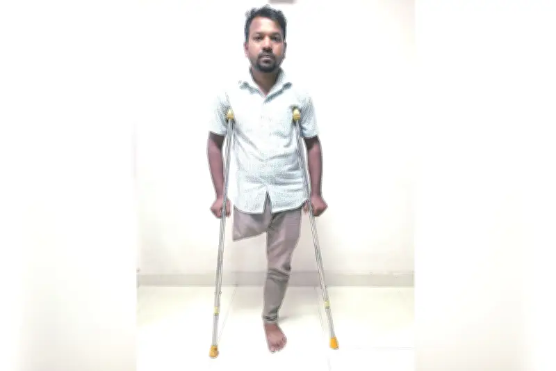 পা হারানো রিপনের ৩ লাখ ৫০ হাজার টাকা চুরি, নিঃস্ব পরিবার