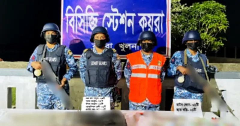 সুন্দরবনে বন্দুকযুদ্ধে ডাকাত নিহত, বাহিনী প্রধানসহ আটক ২