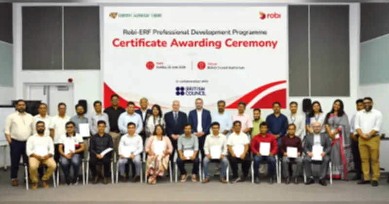 অর্থনৈতিক সাংবাদিকদের দক্ষতা বৃদ্ধিতে রবি-ইআরএফ-ব্রিটিশ কাউন্সিলের প্রশিক্ষণ সমাপ্ত