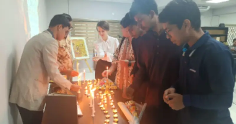 রুশ হাউসে দ্বিতীয় বিশ্বযুদ্ধের স্মরণে 'স্মৃতি ও শোক দিবস' পালিত