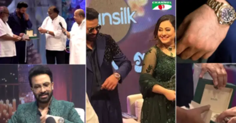 শাকিব খান পেলেন সত্তর লাখ টাকার রোলেক্স ঘড়ি