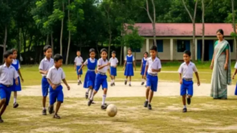 চতুর্থ শ্রেণি থেকে বাধ্যতামূলক হচ্ছে খেলাধুলা, ডিপিইর নতুন নির্দেশনা