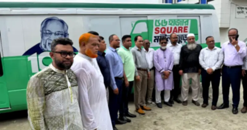 খিলগাঁওয়ে স্কয়ার গ্রুপের বিনামূল্যে স্বাস্থ্য শিবির অনুষ্ঠিত