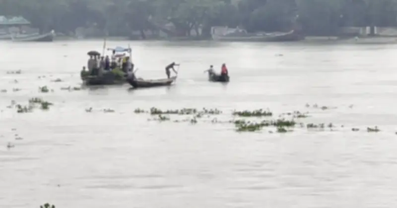 সুনামগঞ্জে নদীর পানি কমছে, ভারতে বৃষ্টি কমায় upstream প্রবাহ হ্রাস