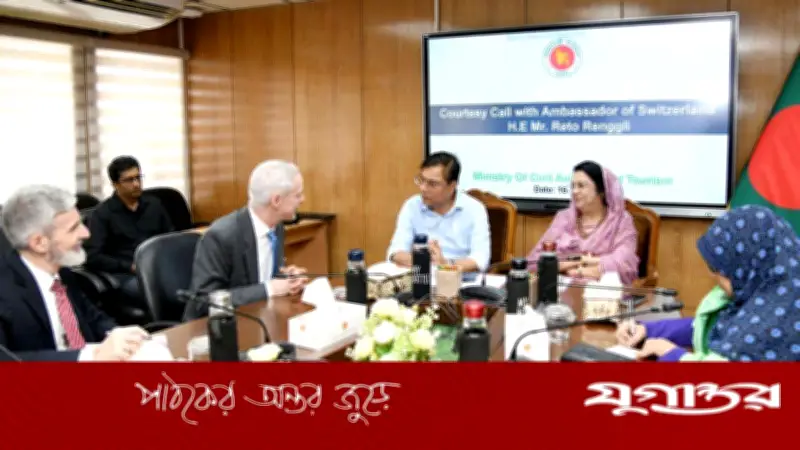 শাহজালাল বিমানবন্দরে গ্রাউন্ড হ্যান্ডলিংয়ে আগ্রহী সুইজারল্যান্ড