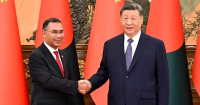 তারেক রহমানের চীন সফর: ভারতের উদ্বেগ ও নতুন ভূ-রাজনৈতিক বাস্তবতা